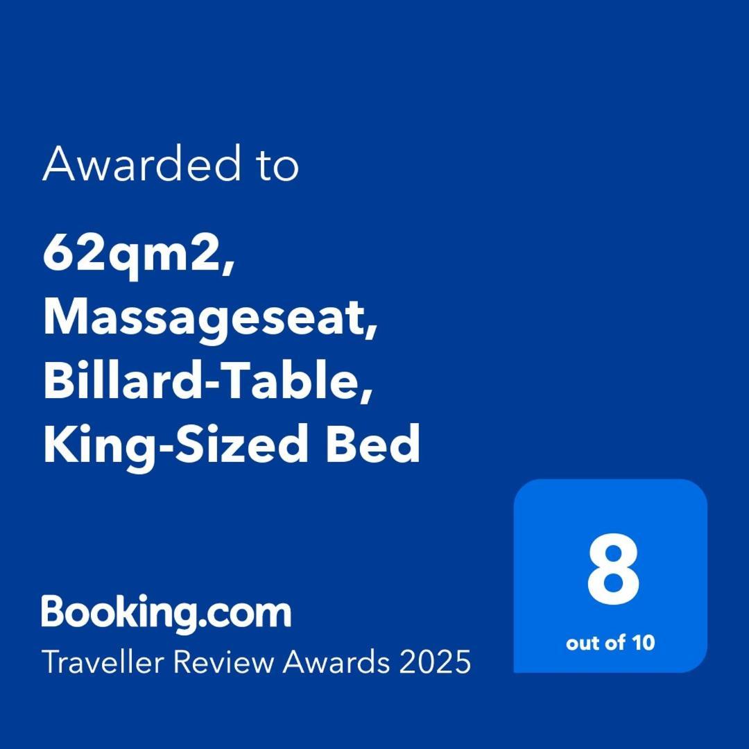 62Qm2, Massageseat, Billard-Table, King-Sized Bed Daire Berlin Dış mekan fotoğraf